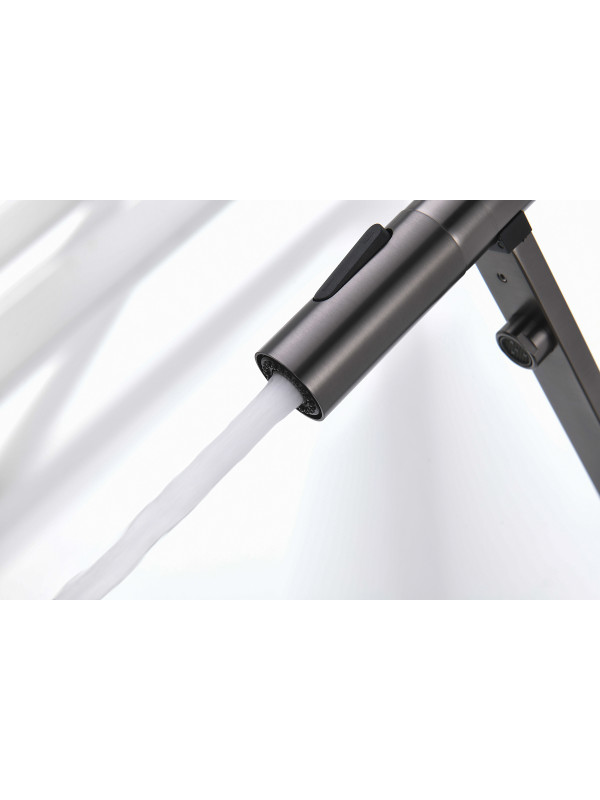 Смеситель Ganzer GZ19127-Q оружейная сталь 3