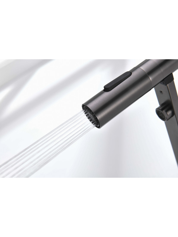 Смеситель Ganzer GZ19127-Q оружейная сталь 4