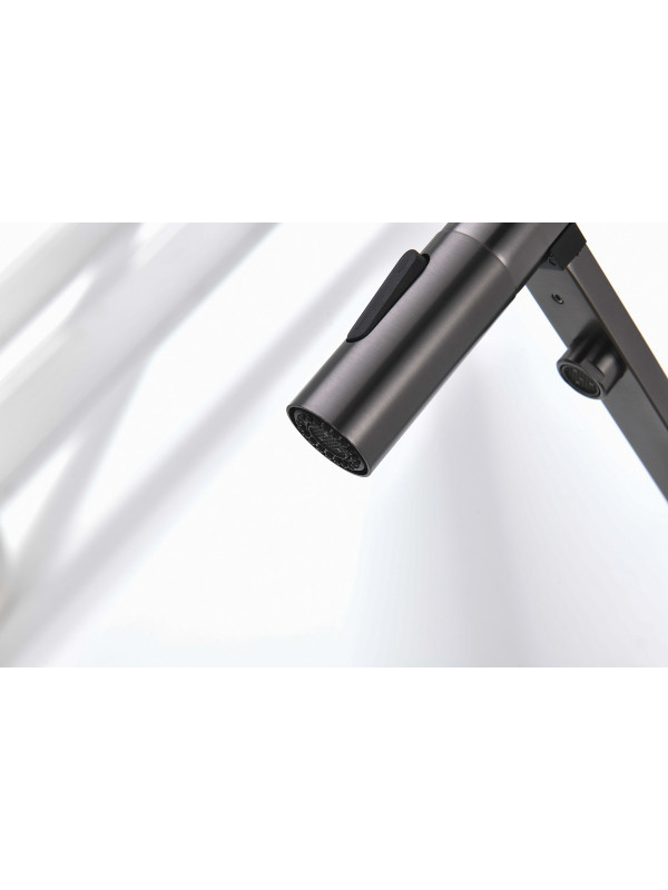 Смеситель Ganzer GZ19127-Q оружейная сталь 5