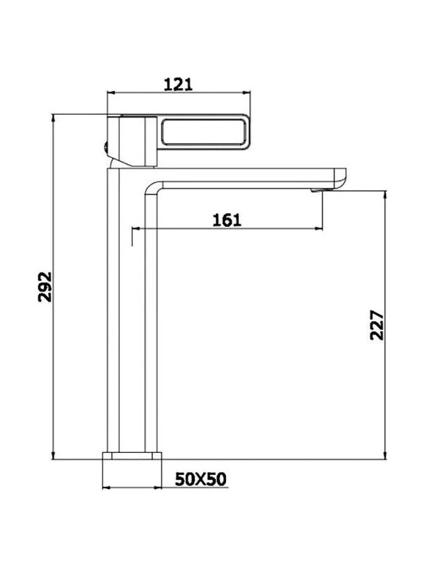 Смеситель Ganzer GZ12112-F белый размеры