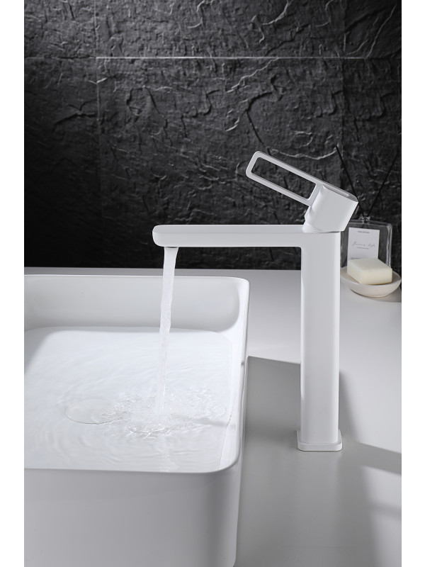 Смеситель Ganzer GZ12112-F белый 2