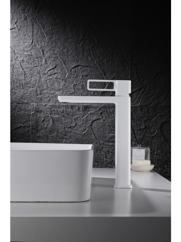 Смеситель Ganzer GZ12112-F белый 3