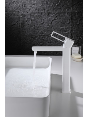 Смеситель Ganzer GZ12112-F белый 2