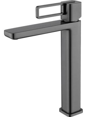 Смеситель Ganzer GZ12112-Q оружейная сталь