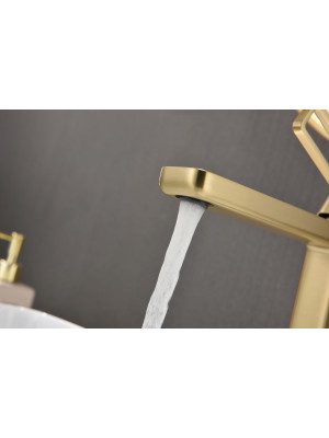 Смеситель Ganzer GZ12112-S матовое золото 7