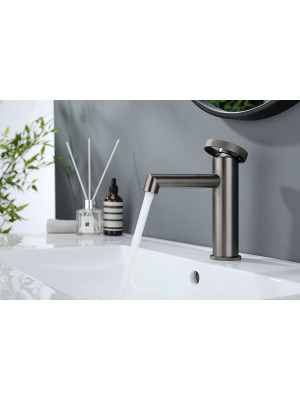 Смеситель Ganzer GZ19111-Q оружейная сталь 5