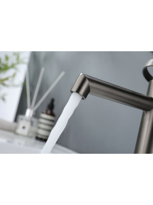 Смеситель Ganzer GZ19111-Q оружейная сталь 6