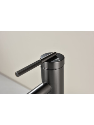 Смеситель Ganzer GZ19111-Q оружейная сталь 5