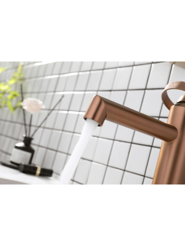 Смеситель Ganzer GZ19111-R розовое золото 4