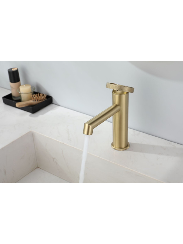 Смеситель Ganzer GZ19111-S матовое золото 4