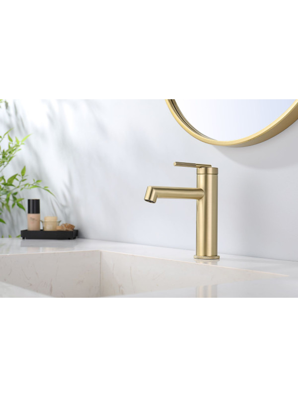 Смеситель Ganzer GZ19111-S матовое золото 7