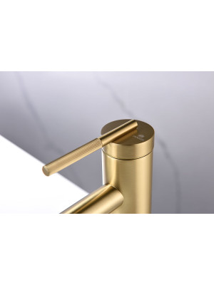 Смеситель Ganzer GZ19112-S матовое золото 4