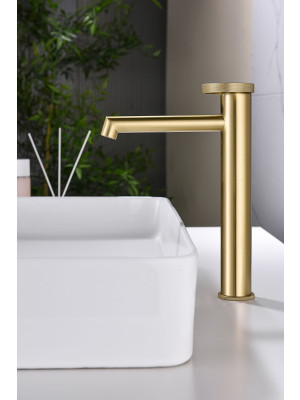 Смеситель Ganzer GZ19112-S матовое золото 7