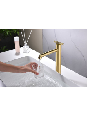 Смеситель Ganzer GZ19112-S матовое золото 8