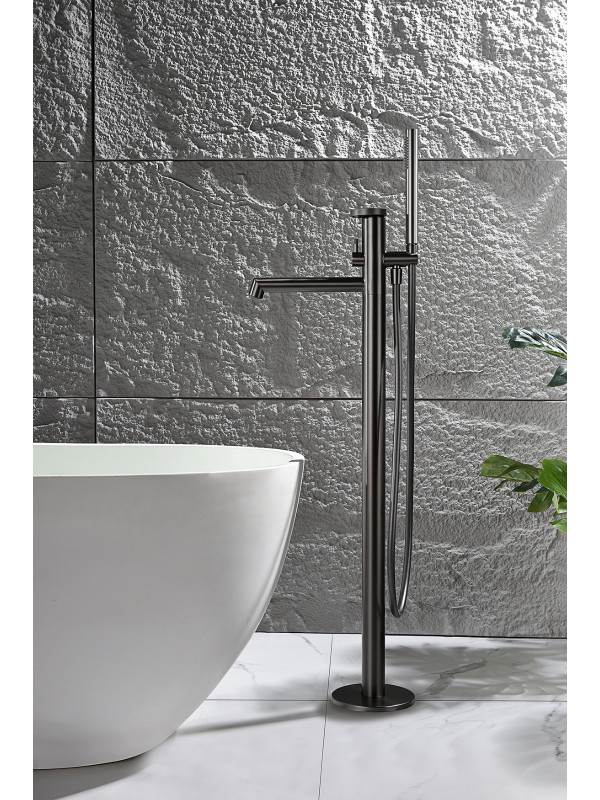 Смеситель Ganzer GZ19181-Q оружейная сталь 2