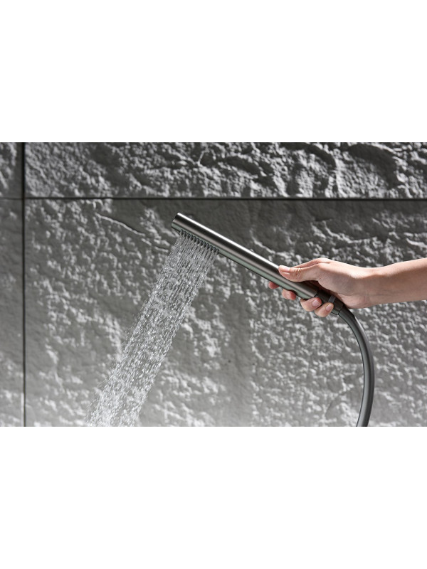 Смеситель Ganzer GZ19181-Q оружейная сталь 8