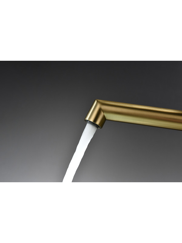 Смеситель Ganzer GZ19181-S матовое золото 12