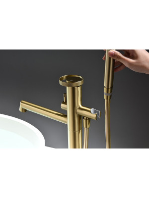 Смеситель Ganzer GZ19181-S матовое золото 8