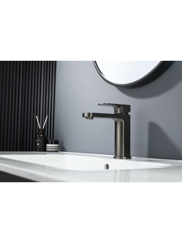 Смеситель Ganzer GZ06111-Q оружейная сталь 2