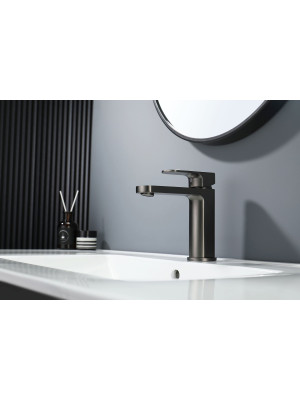 Смеситель Ganzer GZ06111-Q оружейная сталь 2