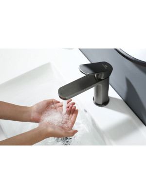 Смеситель Ganzer GZ06111-Q оружейная сталь 6