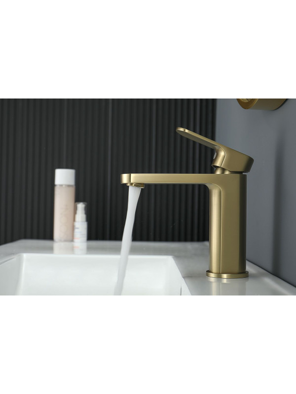 Смеситель Ganzer GZ06111-S матовое золото 5