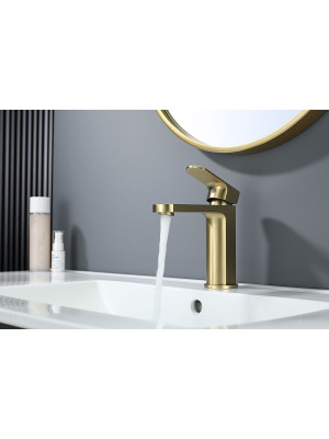 Смеситель Ganzer GZ06111-S матовое золото 3