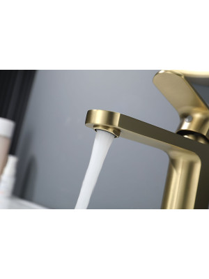 Смеситель Ganzer GZ06111-S матовое золото 4
