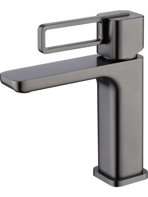 Смеситель Ganzer GZ12111-Q оружейная сталь