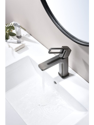 Смеситель Ganzer GZ12111-Q оружейная сталь 4