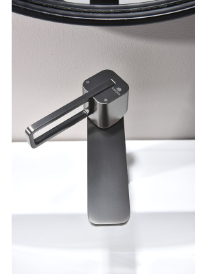 Смеситель Ganzer GZ12111-Q оружейная сталь 6