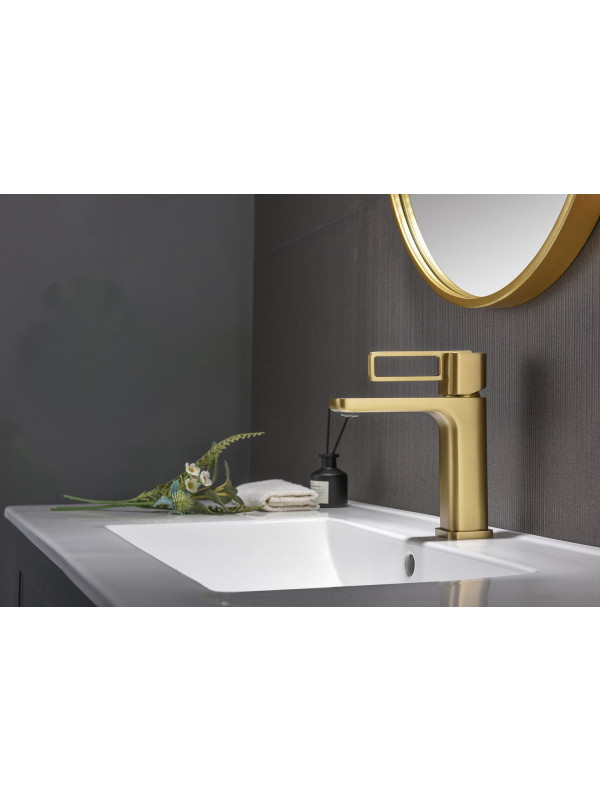 Смеситель Ganzer GZ12111-S матовое золото 2