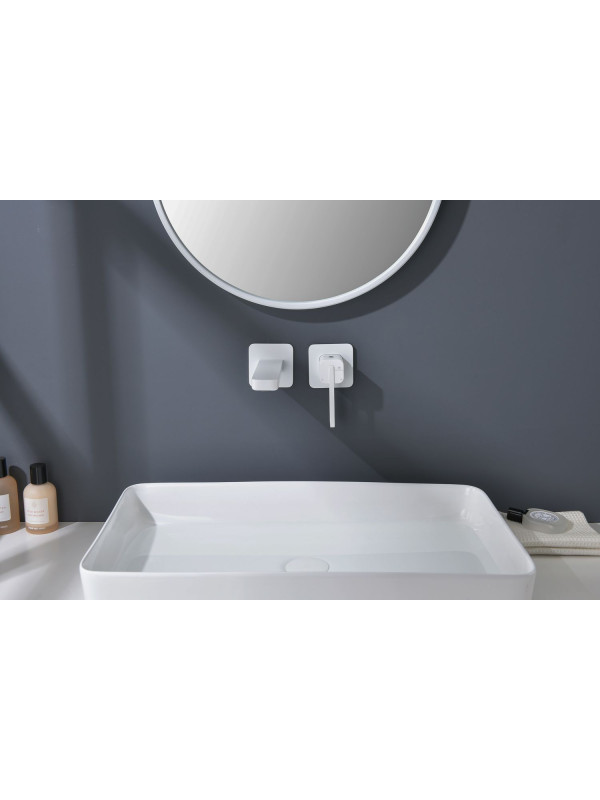 Смеситель Ganzer GZ12144 белый 2