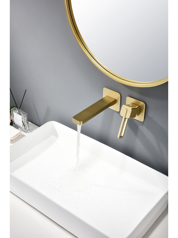 Смеситель Ganzer GZ12144-S матовое золото 4