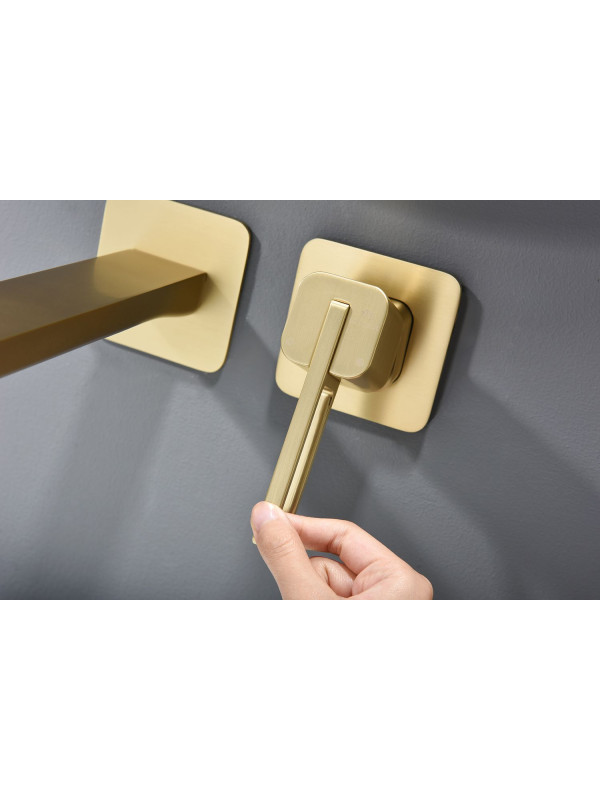 Смеситель Ganzer GZ12144-S матовое золото 5