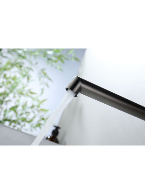 Смеситель Ganzer GZ19144-Q оружейная сталь 5