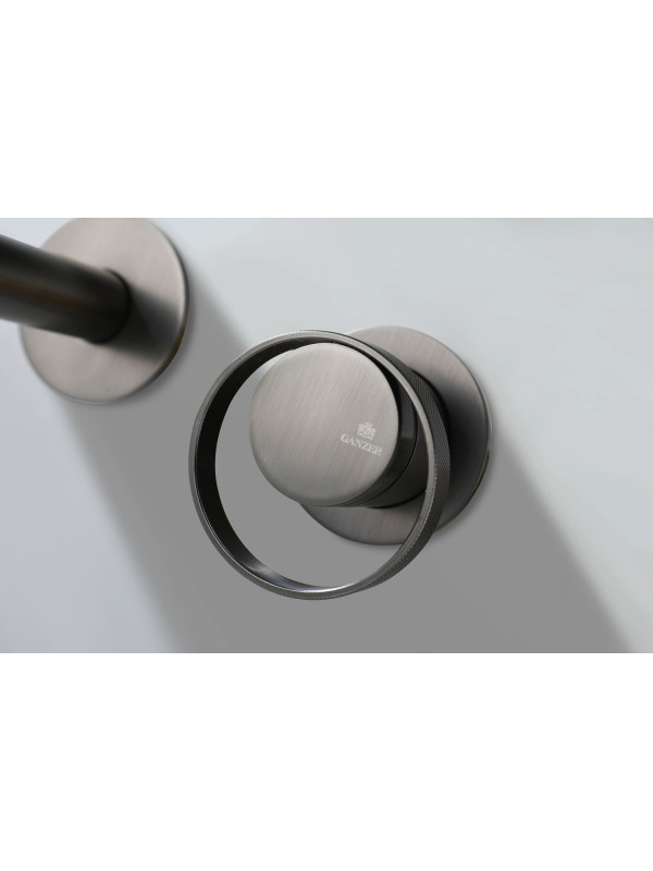 Смеситель Ganzer GZ19144-Q оружейная сталь 6