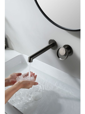 Смеситель Ganzer GZ19144-Q оружейная сталь 9