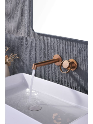 Смеситель Ganzer GZ19144-R розовое золото 4