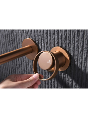 Смеситель Ganzer GZ19144-R розовое золото 3