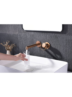 Смеситель Ganzer GZ19144-R розовое золото 7