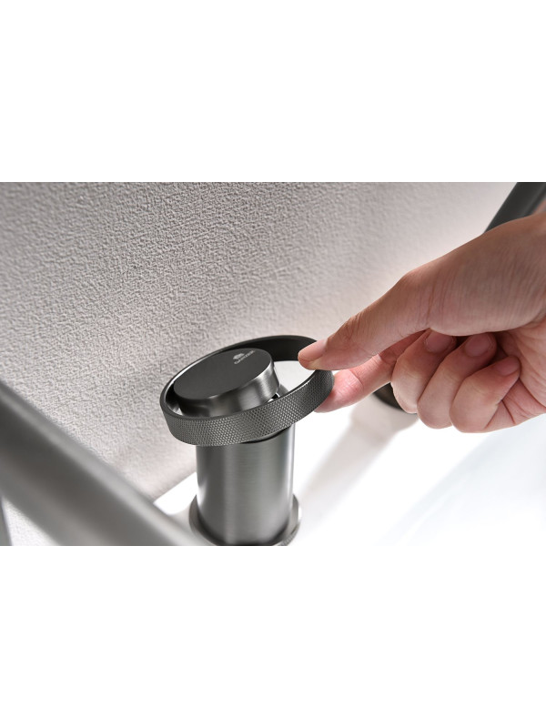 Смеситель Ganzer GZ19133-Q оружейная сталь 6