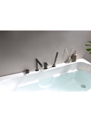 Смеситель Ganzer GZ19133-Q оружейная сталь 8