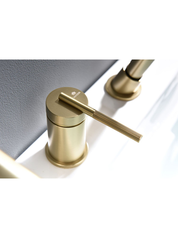 Смеситель Ganzer GZ19133-S матовое золото 2