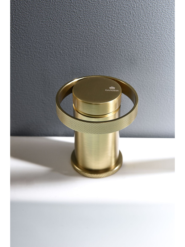 Смеситель Ganzer GZ19133-S матовое золото 6