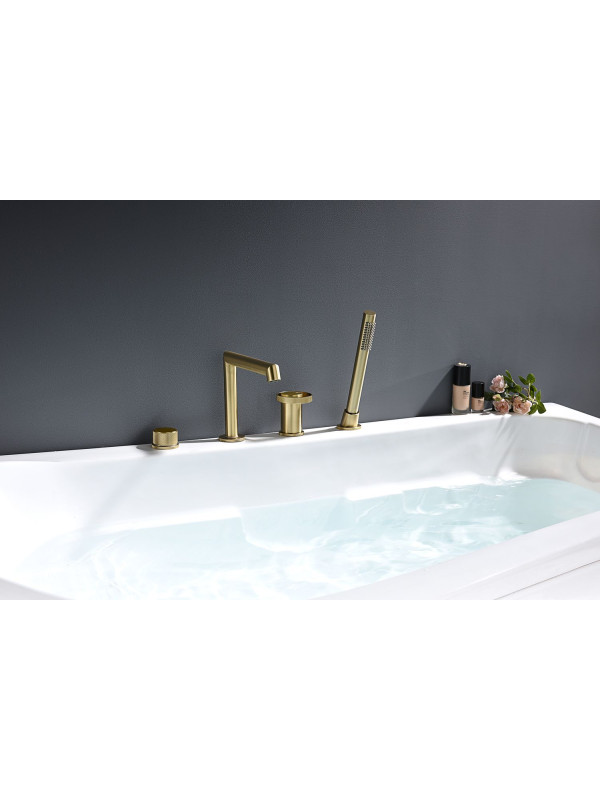 Смеситель Ganzer GZ19133-S матовое золото 5