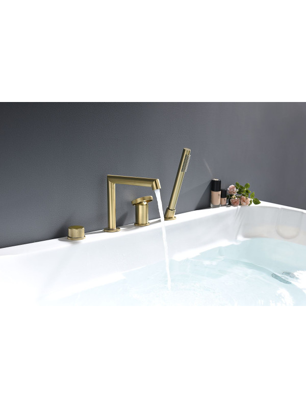 Смеситель Ganzer GZ19133-S матовое золото 8