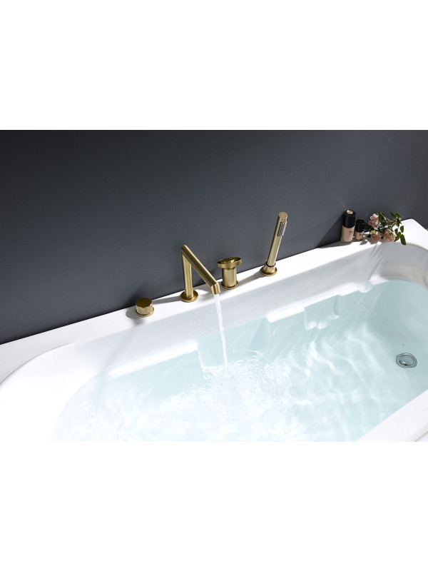 Смеситель Ganzer GZ19133-S матовое золото 10