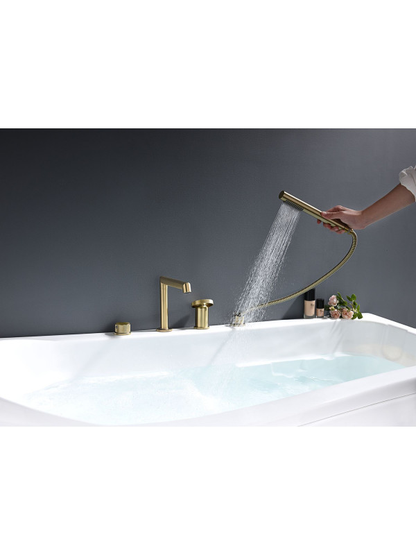 Смеситель Ganzer GZ19133-S матовое золото 11