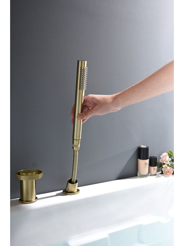 Смеситель Ganzer GZ19133-S матовое золото 13